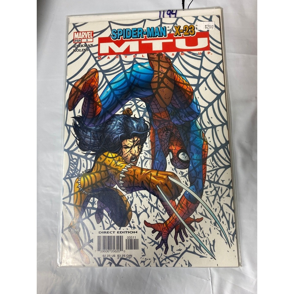 Marvel Team-Up #5 Spider-Man X-23 Robert Kirkman Scott Kolins Marvel Comics 2005